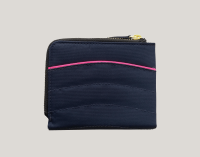 Bohomia Pocket Wallet (Blue & Hot Pink))