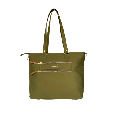 Everyday Work Bag In Olive Green