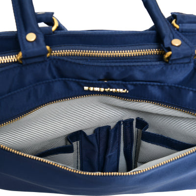 Wanderer Midi Work Bag in Blue