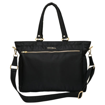 Wanderer Midi Work Bag in Black