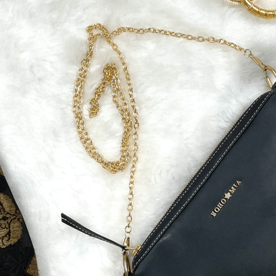 Glam it up : Gold Metal Strap Attachment