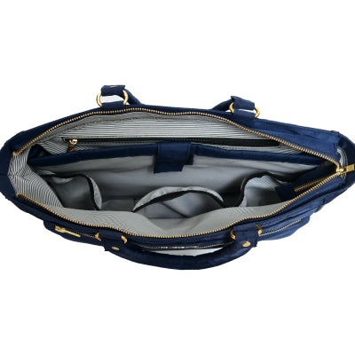 Wanderer Midi Work Bag in Blue