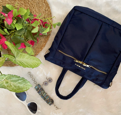 Wanderer Crossbody/Sling Bag -Navy Blue