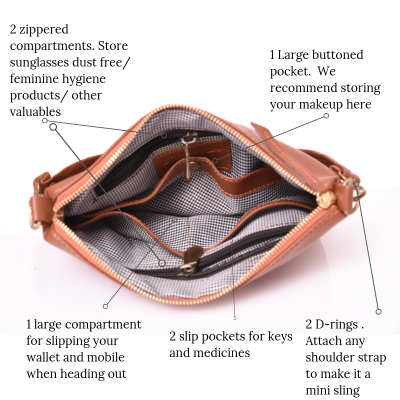 Bohomia Transfer Clutch (Camel)