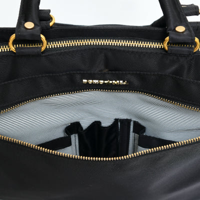 Wanderer Midi Work Bag in Black