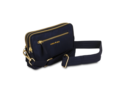 All-Rounder(Navy Blue)- Belt Bag/Clutch/Sling Bag