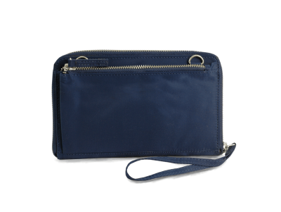 Wanderer RFID Wallet (Navy Blue)