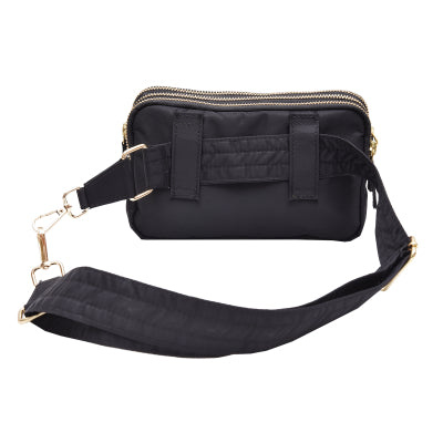 All-Rounder(Black)- Belt Bag/Clutch/Sling Bag