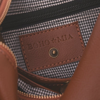 Bohomia Transfer Clutch Tan