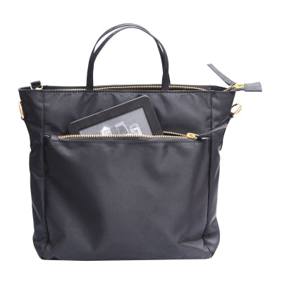 Wanderer Midi Work Bag in Black