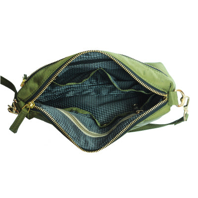 Be-Right-Back(BRB)- Sage : Crossbody/Sling Bag