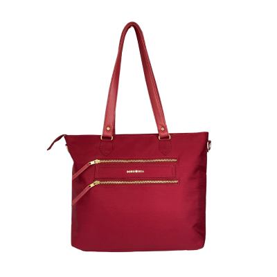 Everyday Work Bag In Burgundy