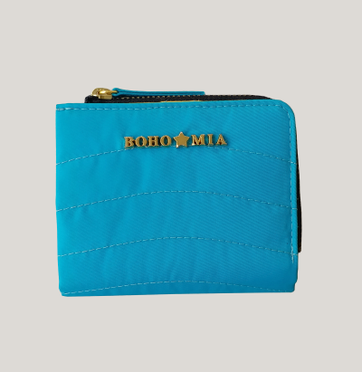 Bohomia Pocket Wallet (Turquoise & Yellow)