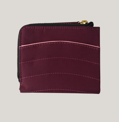 Bohomia Pocket Wallet (Wine & Light Pink)