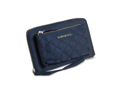 Wanderer RFID Wallet (Navy Blue)