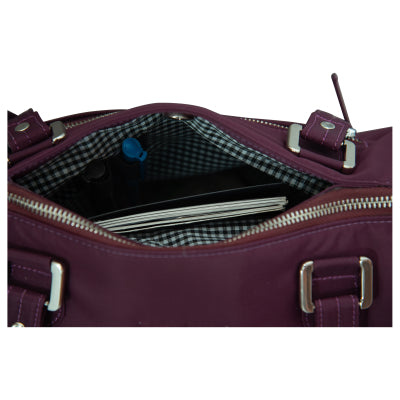 Everyday Work Bag In Burgundy