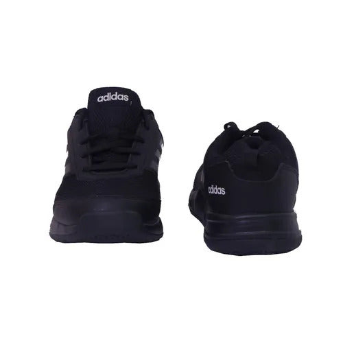 11UK Black Adidas Elements Lace Unisex School Shoes