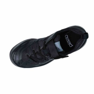 1 UK Black Plaeto Kid Nova Unisex School Shoes