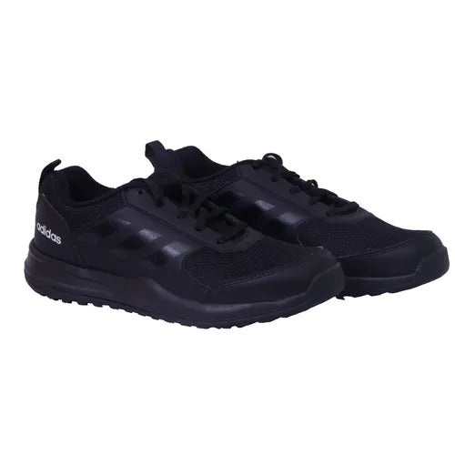 7UK Black Adidas Elements Lace Unisex School Shoes