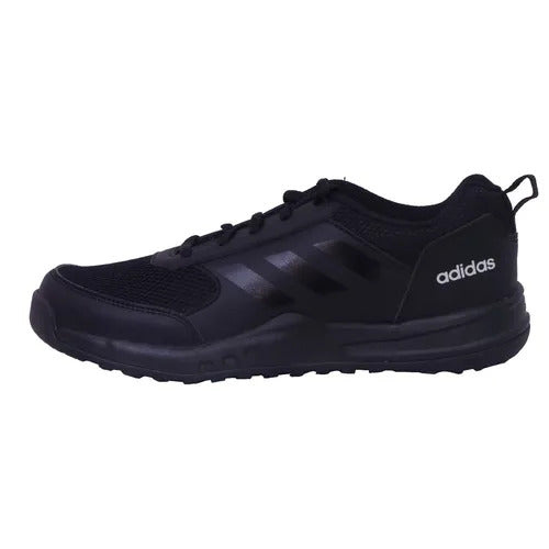 13UK Black Adidas Elements Lace Unisex School Shoes